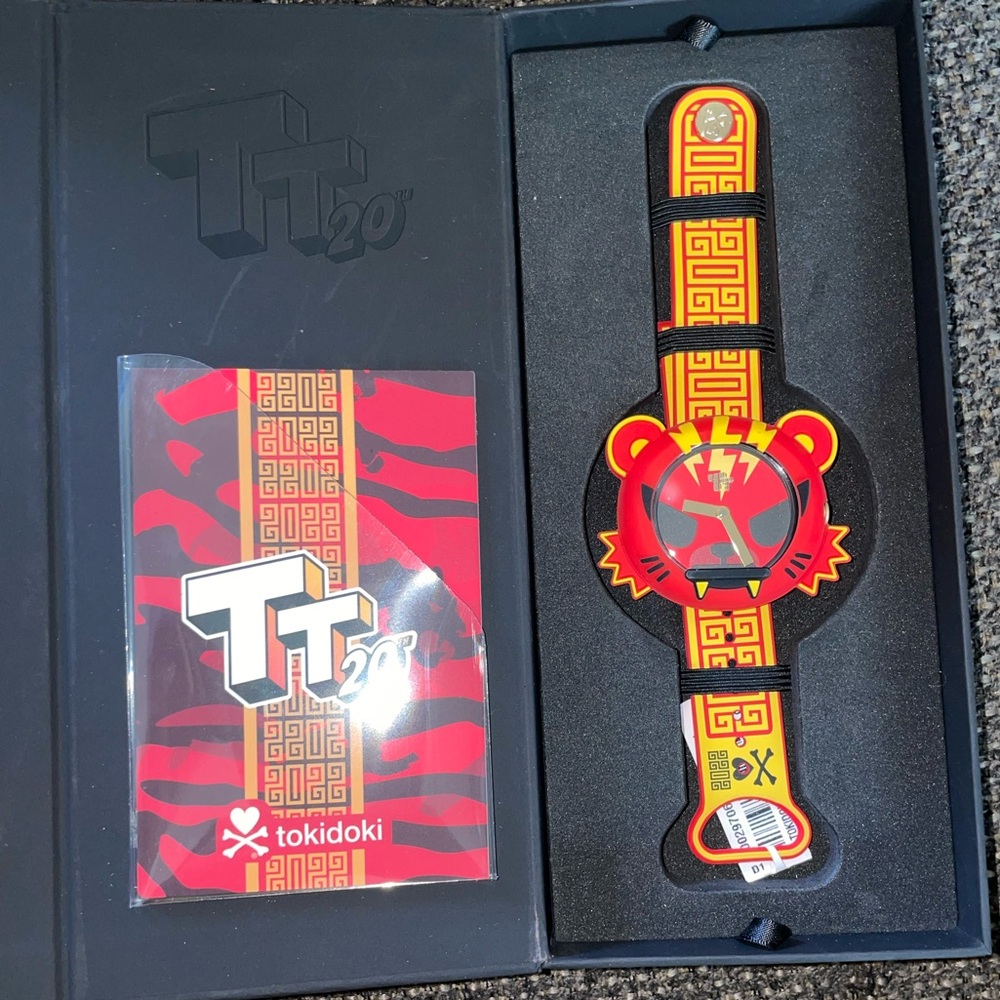 TokiDoki Watch Year of The Tiger Misfit Lunar New Year Toy Tokyo